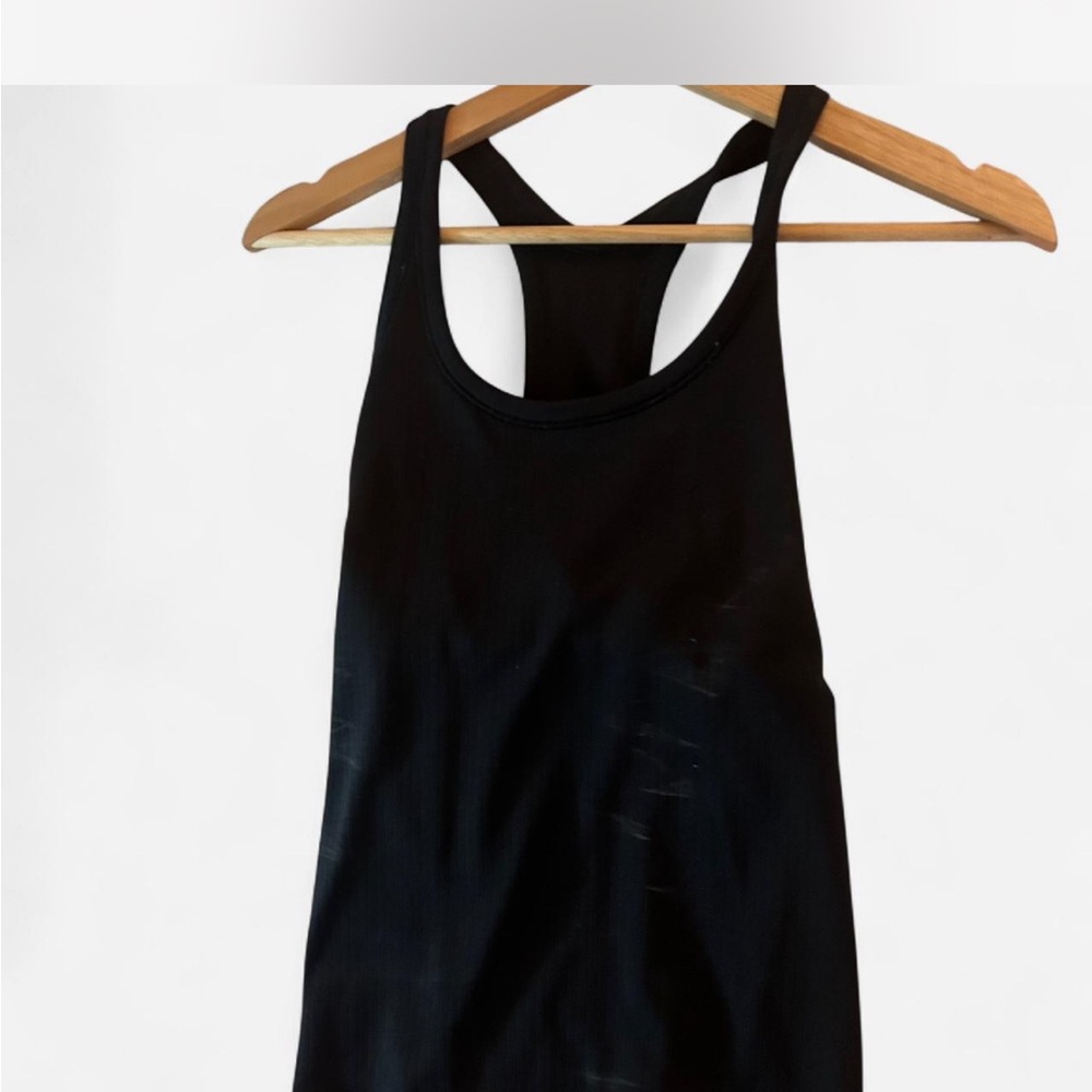 Black Racerback Tank Top